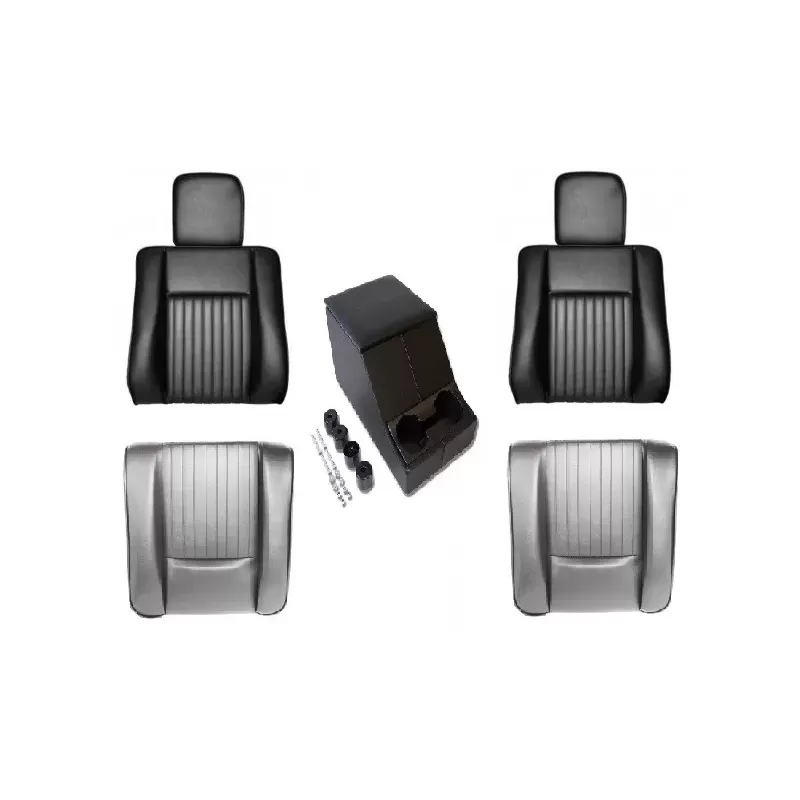Conjunto de asientos Deluxe con respaldo + Cubby box